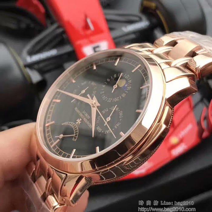 江詩丹頓 Vacheron Constantin F1精品 2019新款 進口9100多功能機芯 超強防水 高檔男士腕表  wssb4301